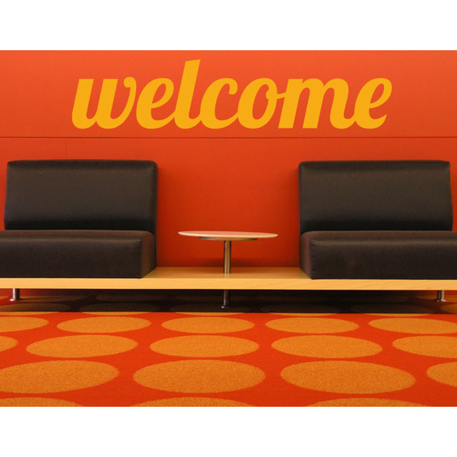 Wandtattoo Welcome