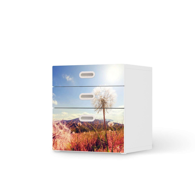 Folie IKEA Stuva / Fritids Kommode - 3 Schubladen - Dandelion- Bild 1