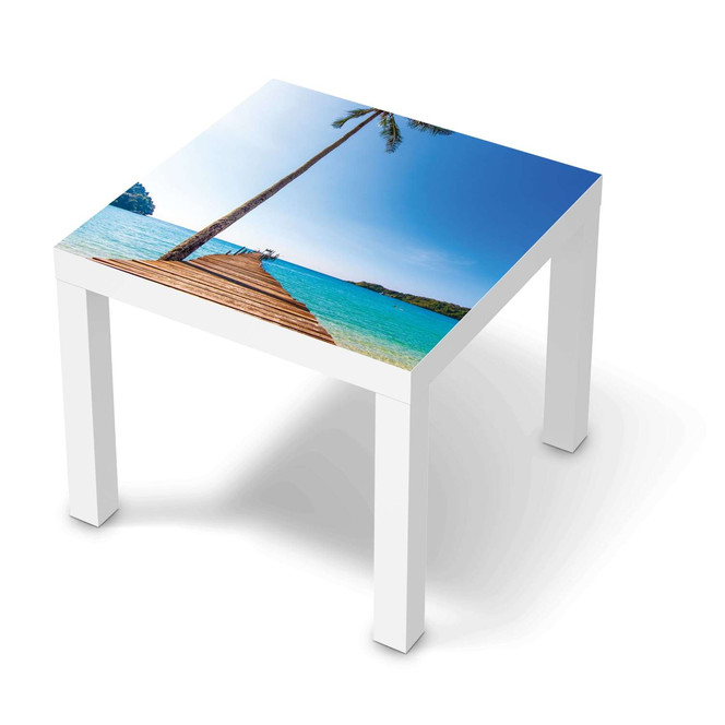 Möbelfolie IKEA Lack Tisch 55x55cm - Caribbean- Bild 1