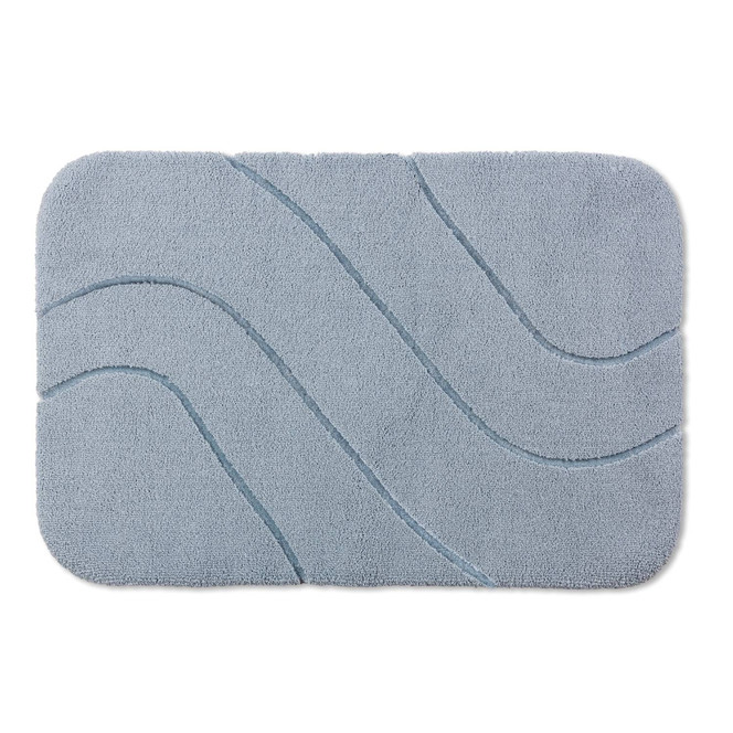 Bahama Badteppich Wunschmass in Aquamarin 400