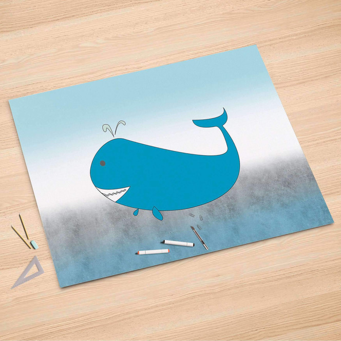 Folienbogen (150x100cm) - Herr Wal- Bild 1