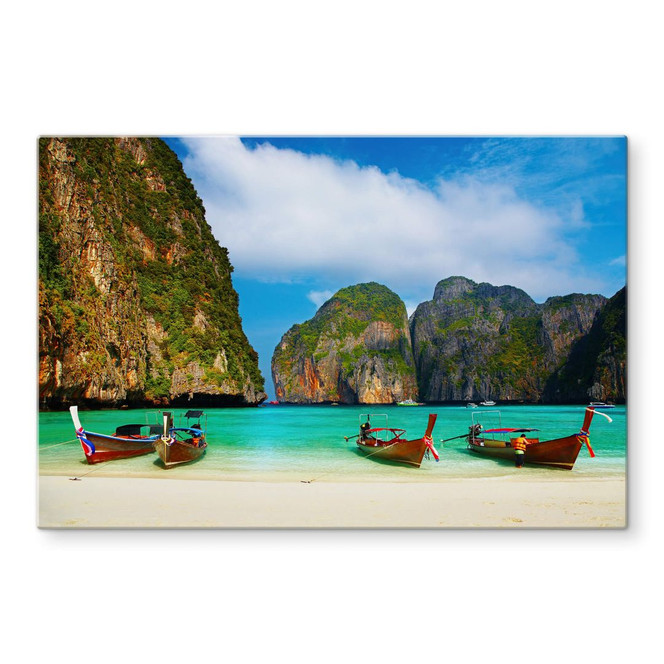 Glasbild Südseebucht