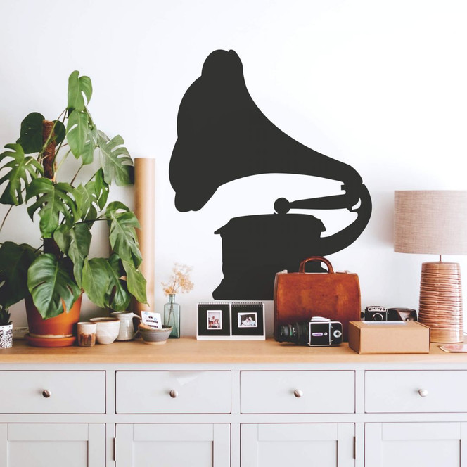 Wandtattoo Grammophon