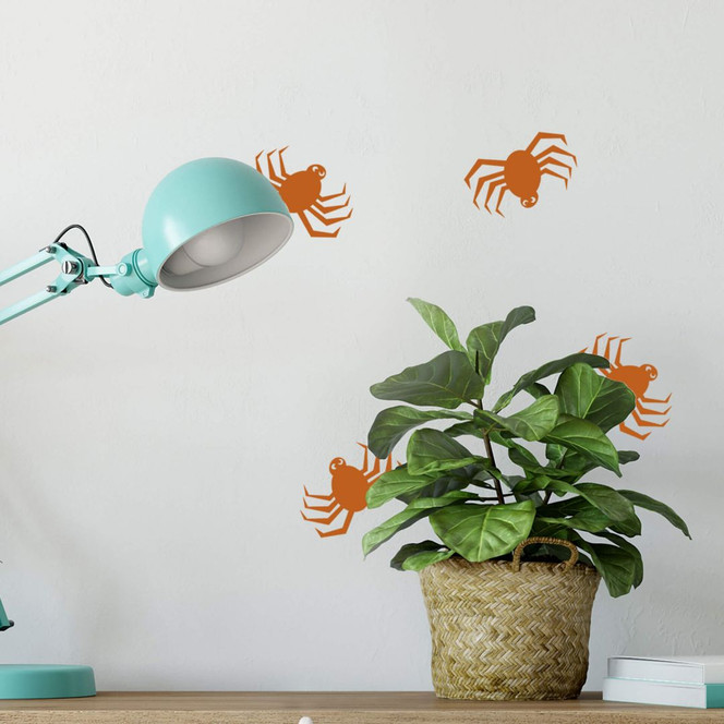 Wandtattoo Spinnen-Set