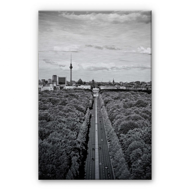 Alu-Dibond Bild Der Himmel über Berlin