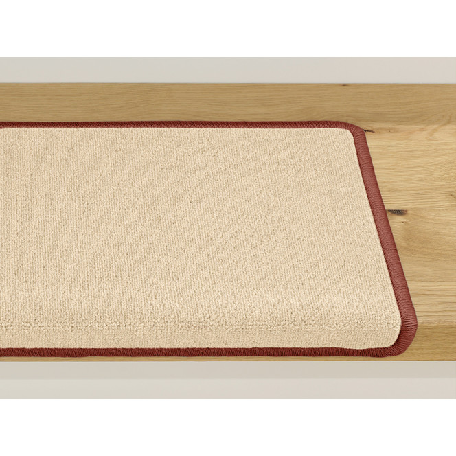 Bijou NEO Vorwerk Stufenmatte Stufenmatte Rechteckig Wunschmass in lehm