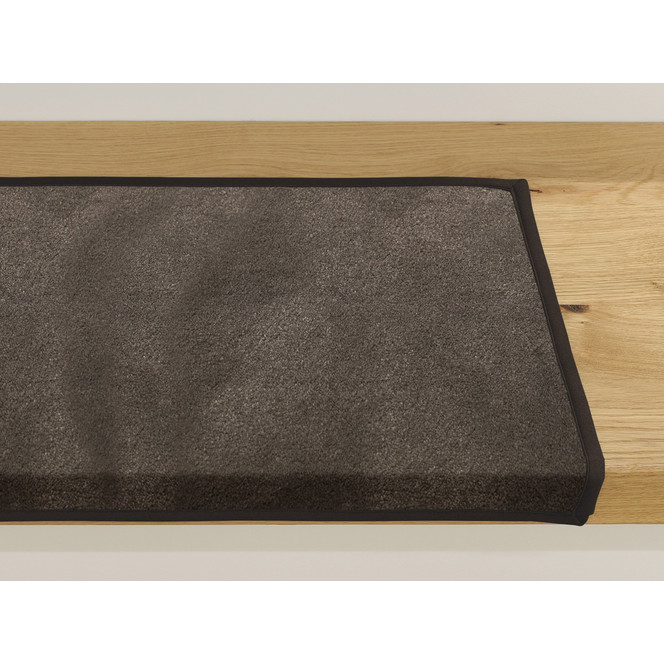 Emily Velours Stufenmatte Rechteckig Wunschmass in Rabbit