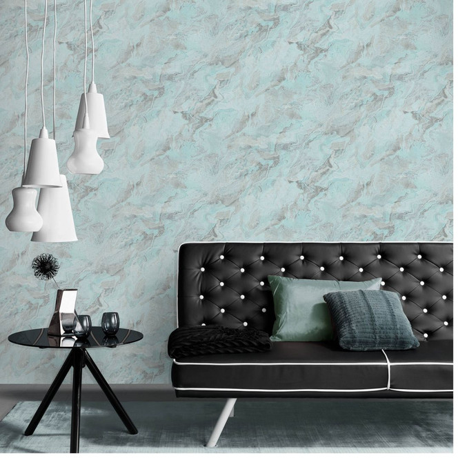 Erismann Vliestapete Evolution türkis