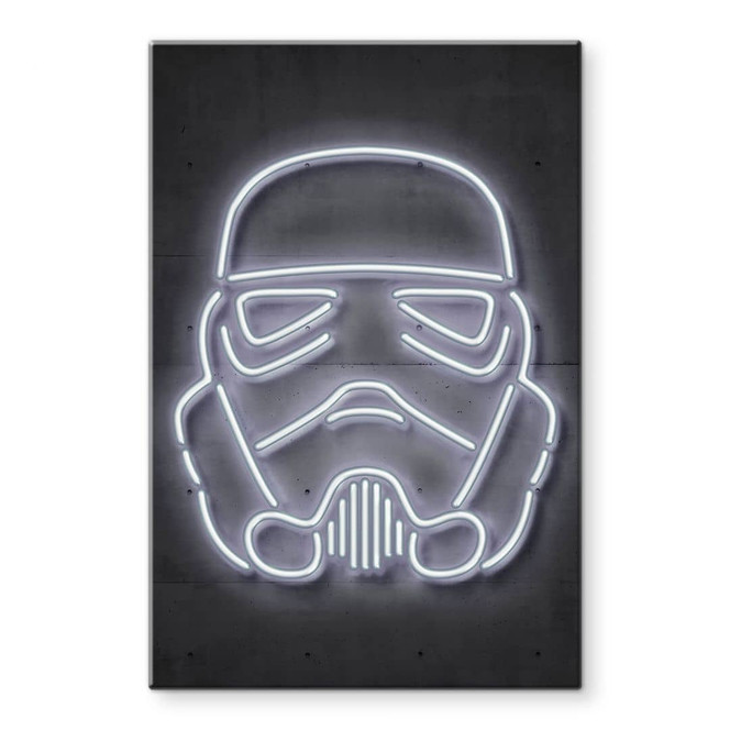 Glasbild Stormtrooper Helm - Mielu