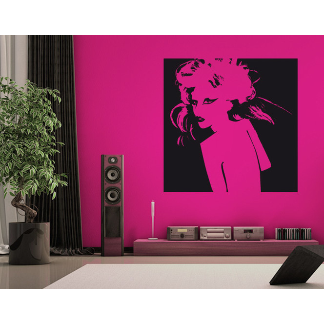 Wandtattoo Wallpaper Gaga I