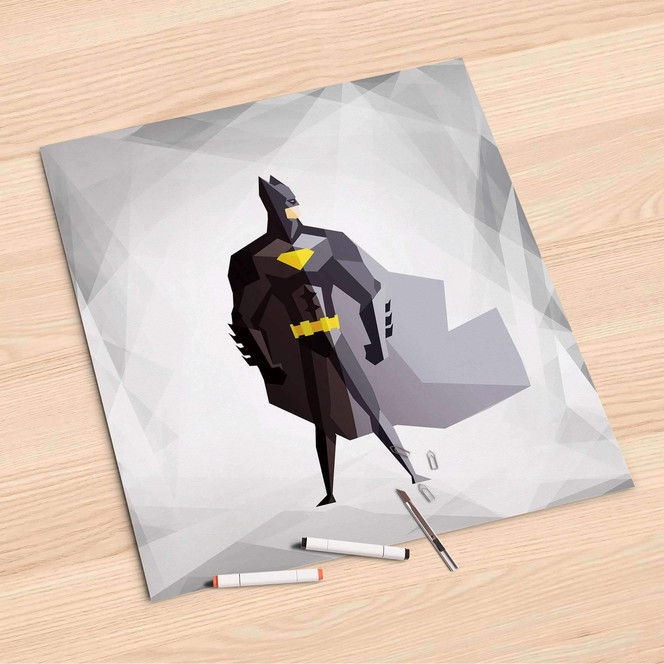Folienbogen (60x60cm) - Mr. Black- Bild 1