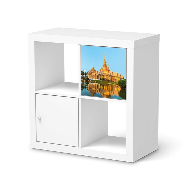 Klebefolie IKEA Expedit Regal Tür einzeln - Thailand Temple- Bild 1