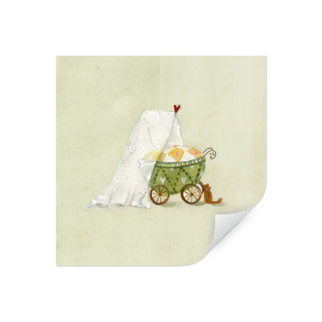 Wallprint Leffler - Wiegenglück