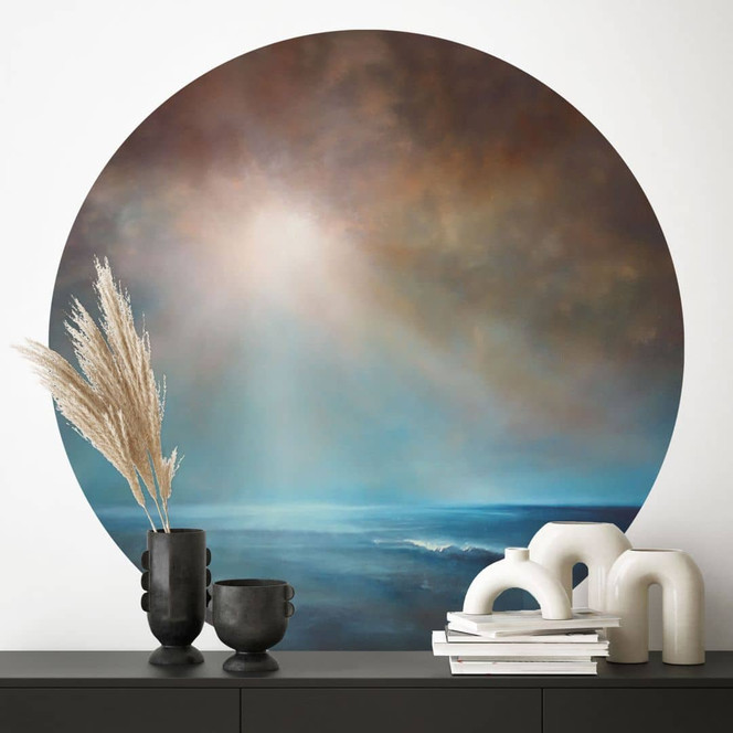 Wandtattoo Kraft und Stille - Schmucker - Rund