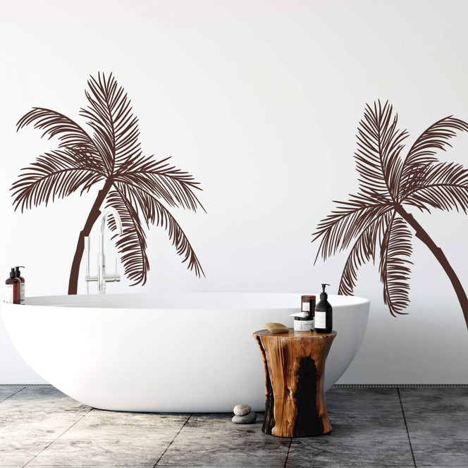 Wandtattoo Palme - Tropischer Baum