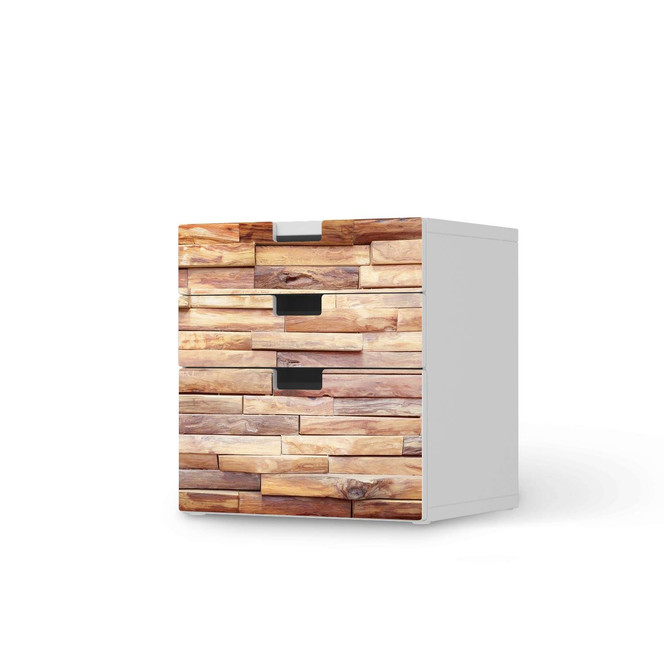 Folie IKEA Stuva / Malad Kommode - 3 Schubladen - Artwood- Bild 1