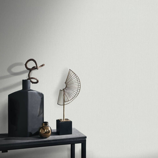 Guido Maria Kretschmer Unitapete Echo & Soft Loom Fashion for Walls 5 hellgrau