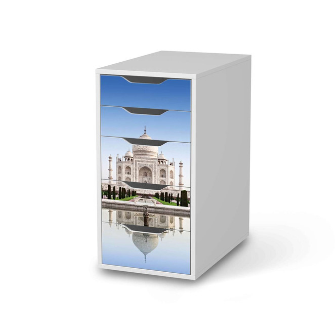 Klebefolie IKEA Alex 5 Schubladen - Taj Mahal- Bild 1