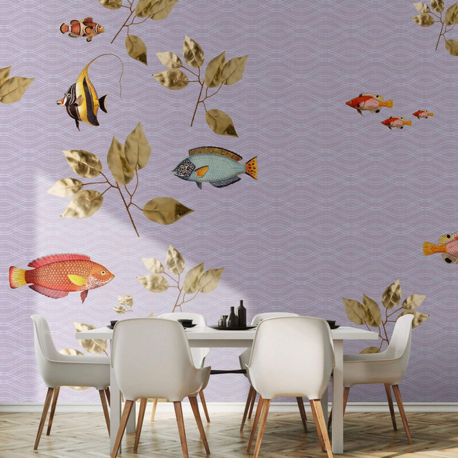 Livingwalls Fototapete Walls by Patel 2 brilliant fish 2 - Bild 1