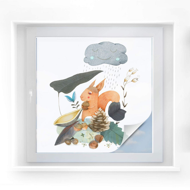 Sichtschutzfolie Loske - Autumn