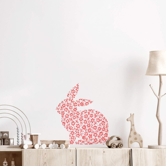 Wandsticker Hase 01 (Muster)