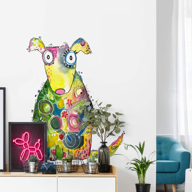Wandtattoo Hagenmeyer - Happy Dog