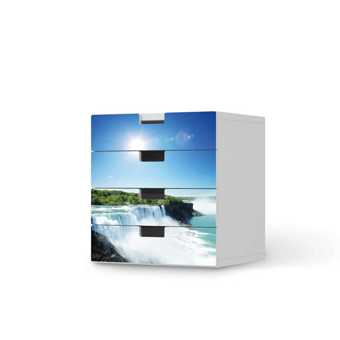 Klebefolie IKEA Stuva / Malad Kommode - 4 Schubladen - Niagara Falls- Bild 1