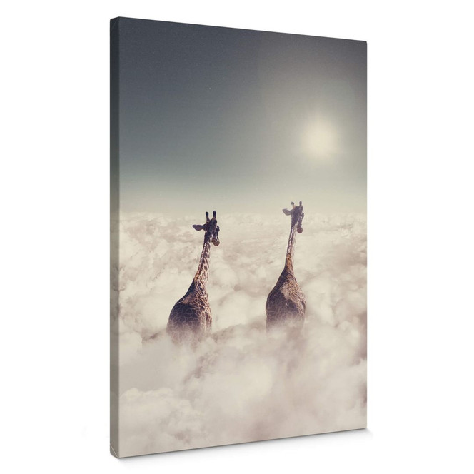 Leinwandbild Loose - Giant Giraffes