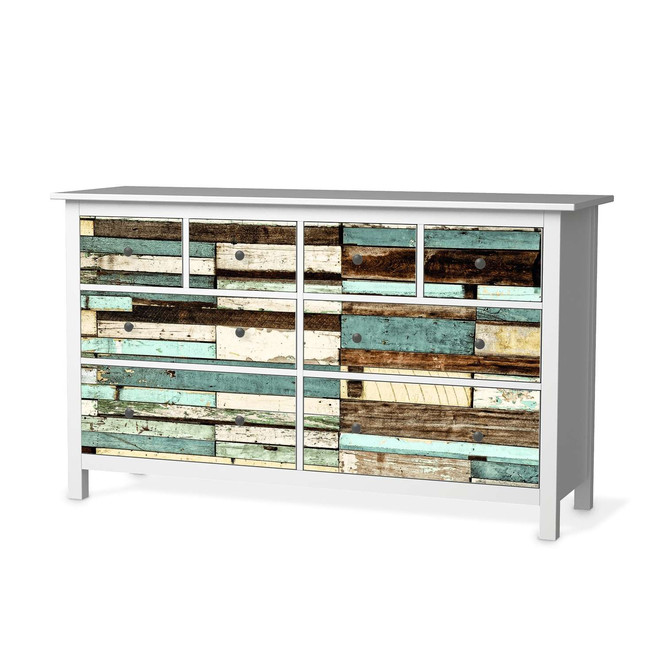 Möbelfolie IKEA Hemnes Kommode 8 Schubladen - Schiffsbruch- Bild 1
