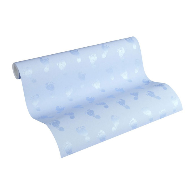 A.S. Création Vliestapete Little Stars blau, metallic