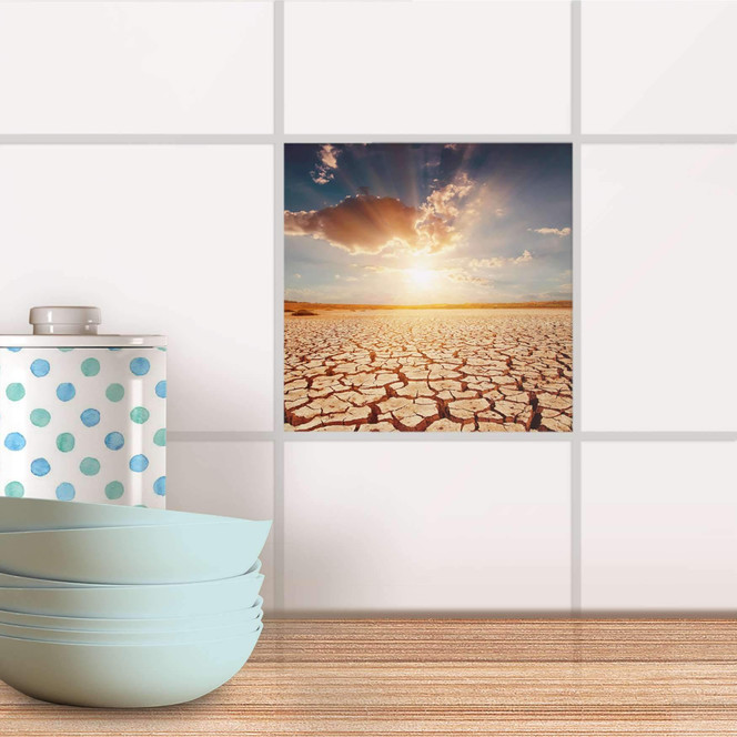 Fliesenaufkleber - Savanne