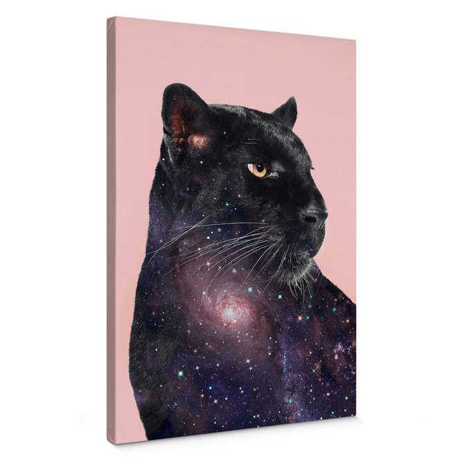 Leinwandbild Loose – Galaxy Panther - Bild 1