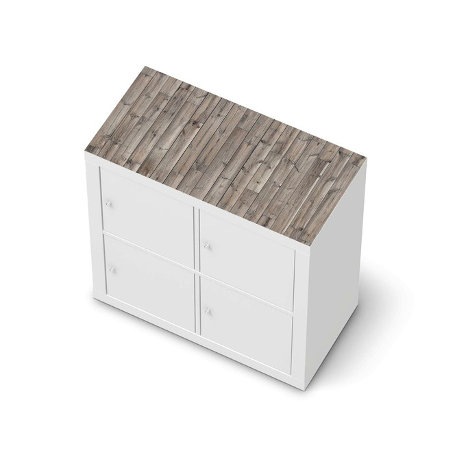 Möbelfolie IKEA Kallax Regal oben - Dark washed- Bild 1
