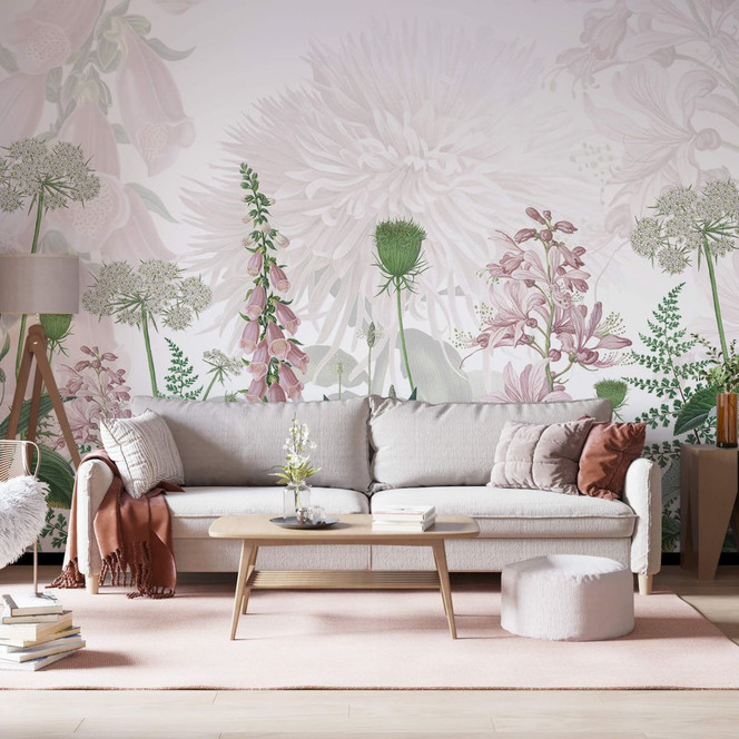 Fototapete Sir Edward - Rosa Fingerhut