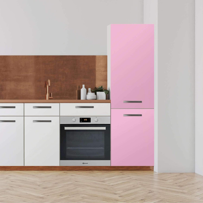 Klebefolie - Hochschrank (60x200cm) - Pink Light- Bild 1