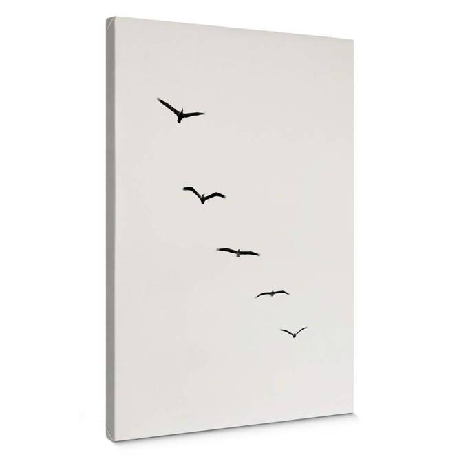 Leinwandbild Kubistika - Hoch am Himmel