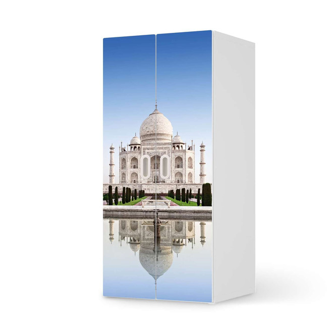 Möbelfolie IKEA Stuva / Fritids Schrank - 2 grosse Türen - Taj Mahal- Bild 1