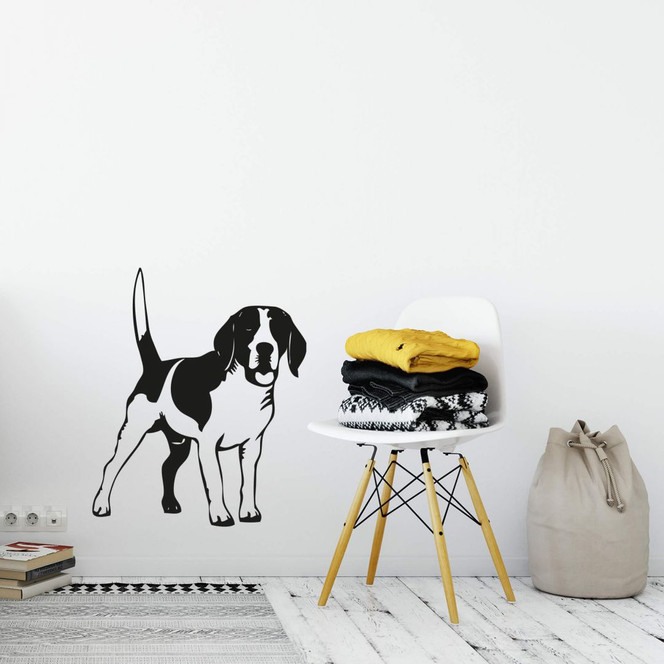 Wandtattoo Beagle 2