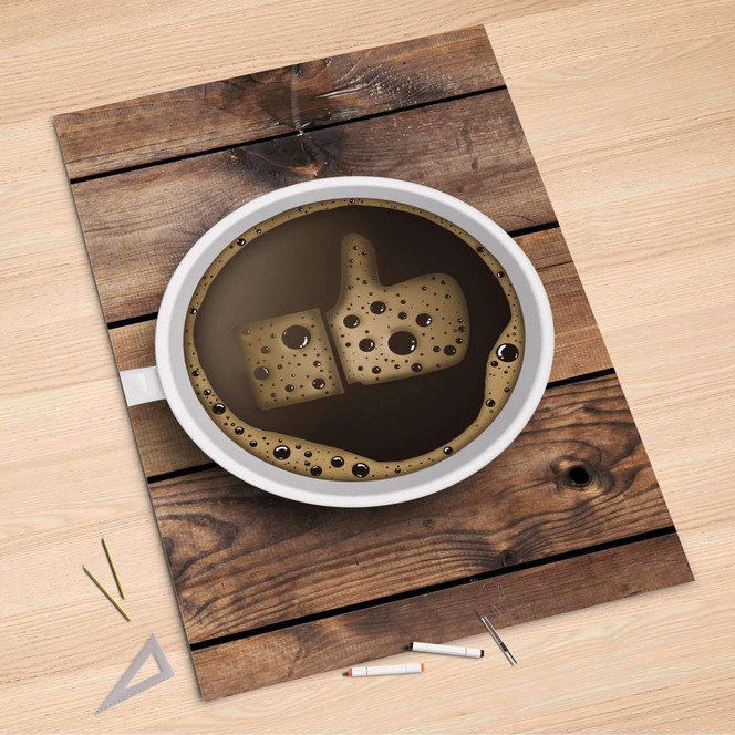 Folienbogen (100x150cm) - Sweet Coffee- Bild 1
