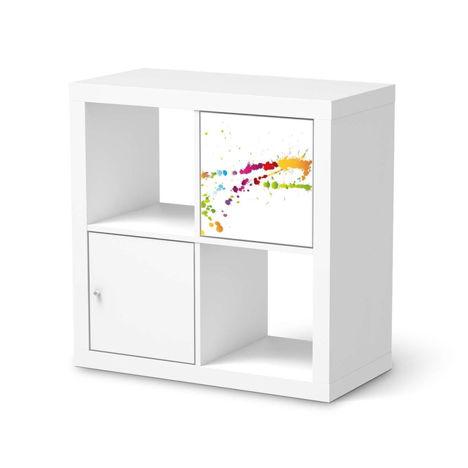 Klebefolie IKEA Expedit Regal Tür einzeln - Splash 2- Bild 1