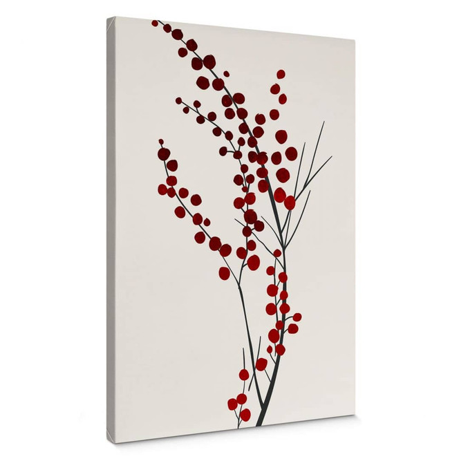 Leinwandbild Kubistika - Mistelzweig