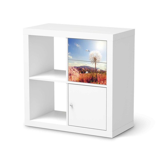 Möbelfolie IKEA IKEA Expedit Regal Schubladen - Dandelion- Bild 1