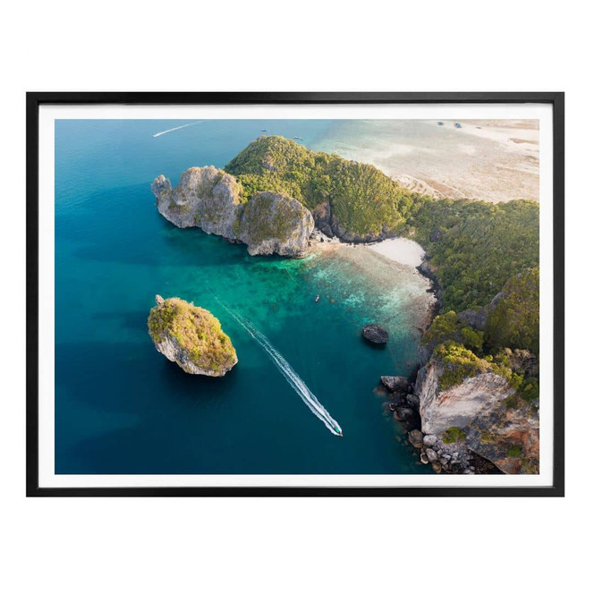 Poster Colombo - Land in Sicht