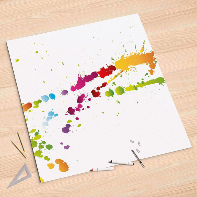 Folienbogen (90x90cm) - Splash 2- Bild 1