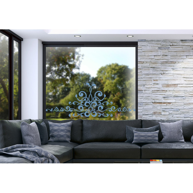 Glasdekor Barocke Verzierung - Bild 1