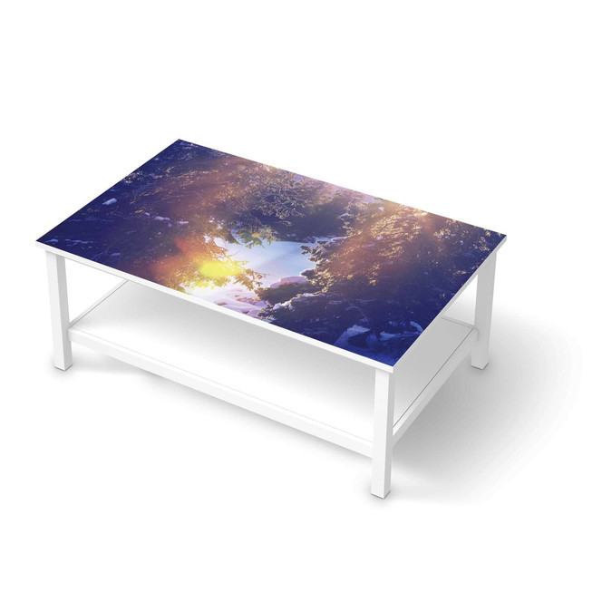 Möbelfolie IKEA Hemnes Tisch 118x75cm - Lichtflut- Bild 1