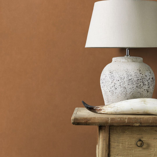 Unitapete, Vliestapete Paraiso braun