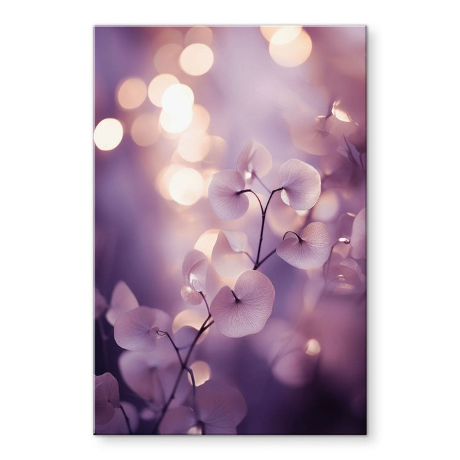 Acrylglasbild Zarte Orchidee in Lila - Treechild
