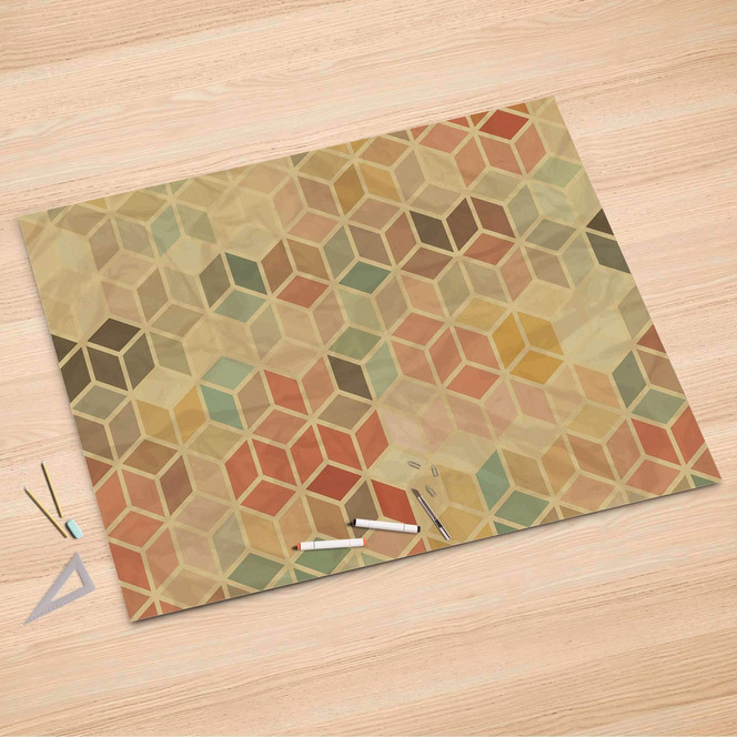 Folienbogen (150x100cm) - 3D Retro- Bild 1