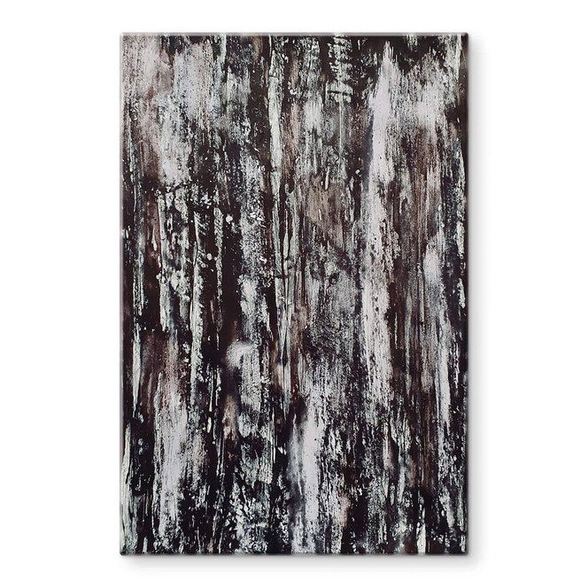 Glasbild Zamart - Abstrakte Linien